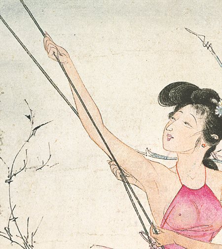 宁武-胡也佛的仕女画和最知名的金瓶梅秘戏图
